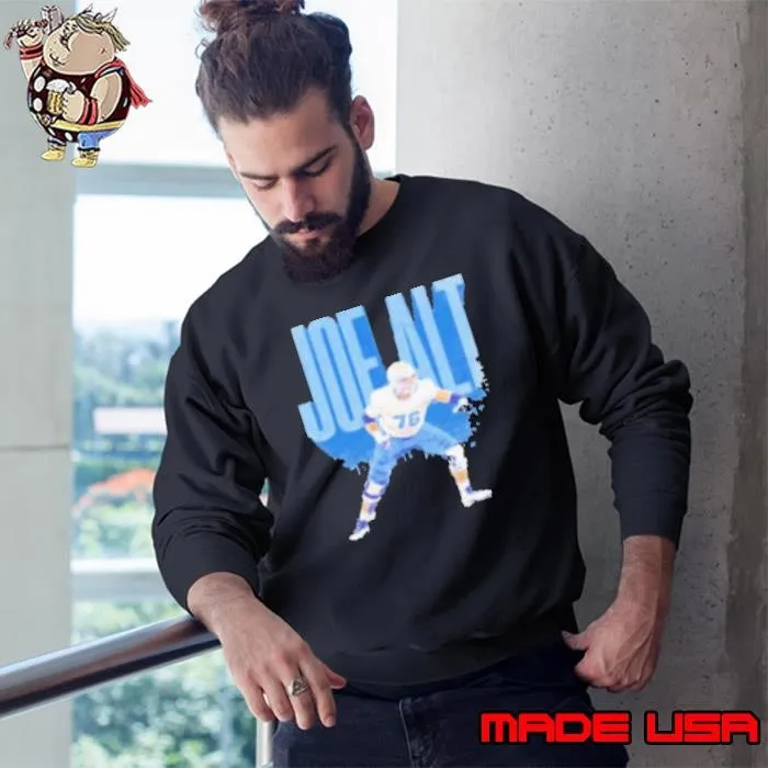 Joe Alt Los Angeles Chargers Bold Sweatshirt