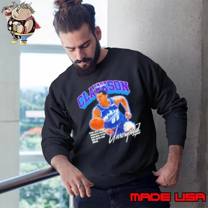 Jordan Clarkson Unseripled Basketball Shirt