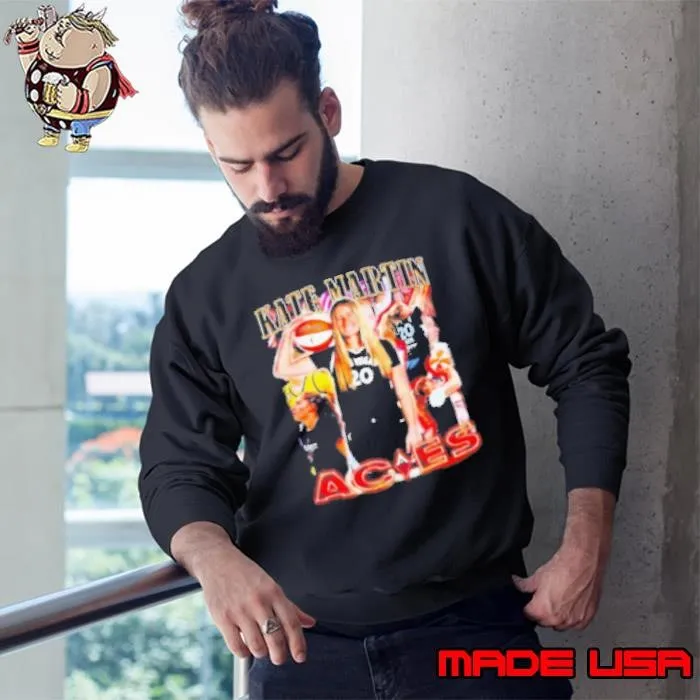 Kate Martin Las Vegas Aces Retro Graphic Sweatshirt