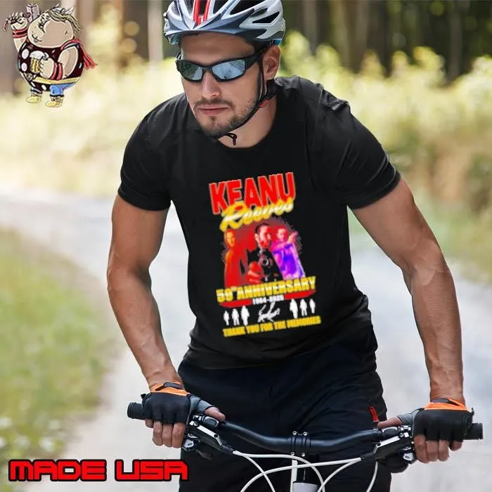 Keanu Reeves 59Th Anniversary 1964 2025 Thank You For The Memories Signature Unisex