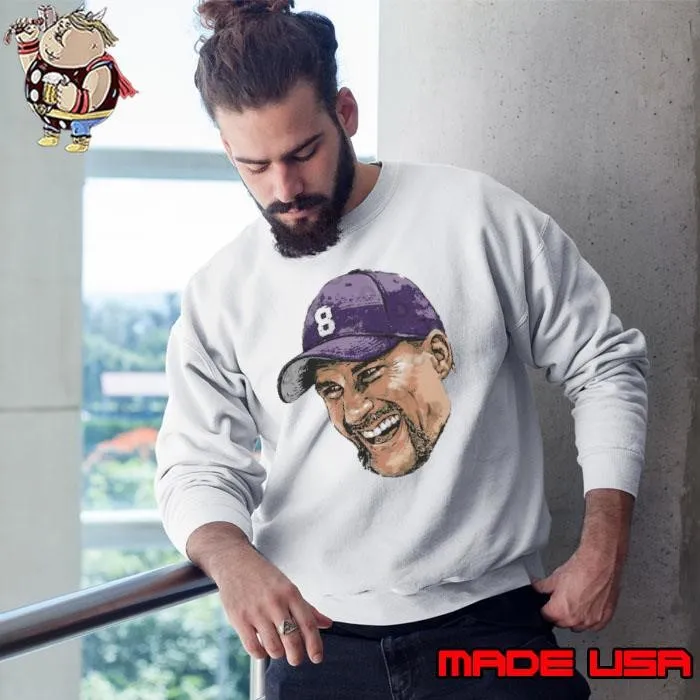 Kirk Cousins an American football quarterback Minnesota Mustache Sweatshirt