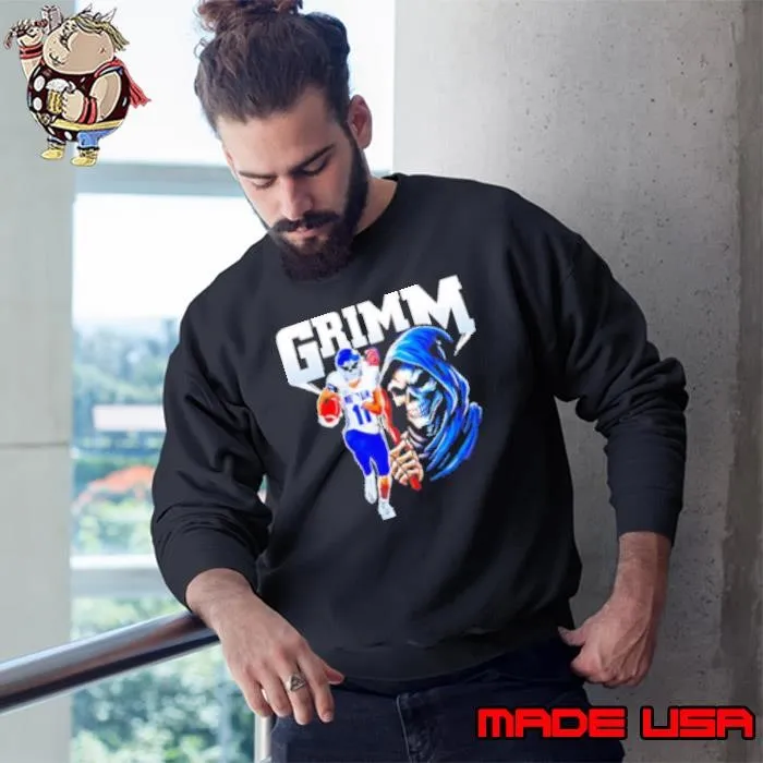Luke Grimm Reaper Kansas Jayhawks Sweatshirt