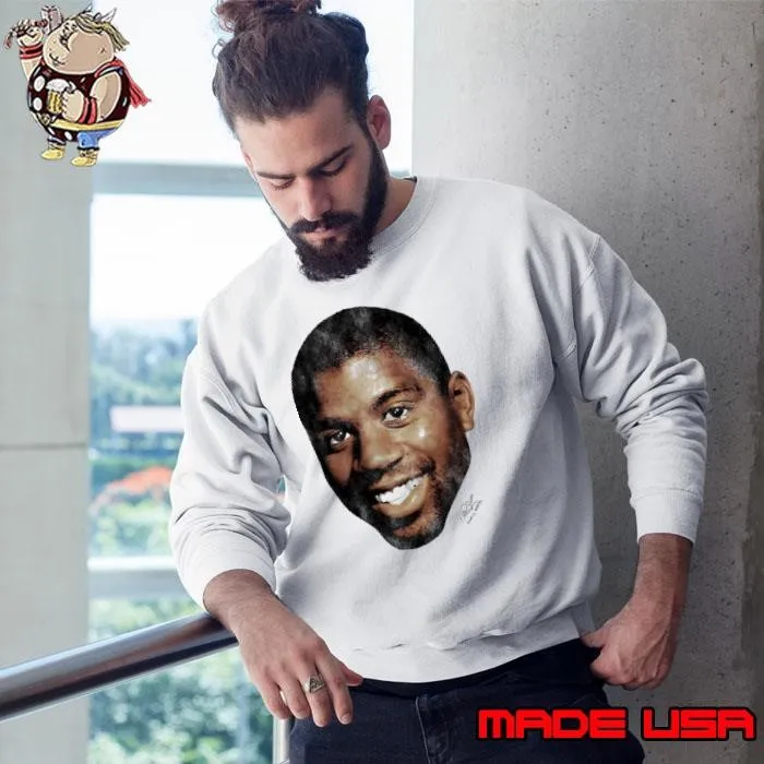 Magic Johnson American businessman and former Big Face Signature T-Shirt