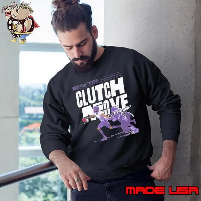 Marcus peters clutch move American professional football cornerback Sweatshirt