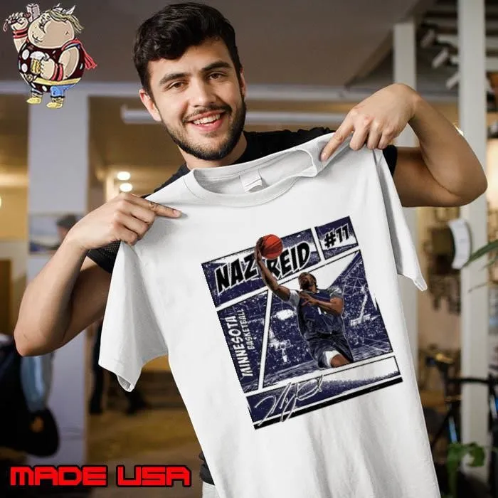 Naz Reid Minnesota Comic American professional basketball player Unisex