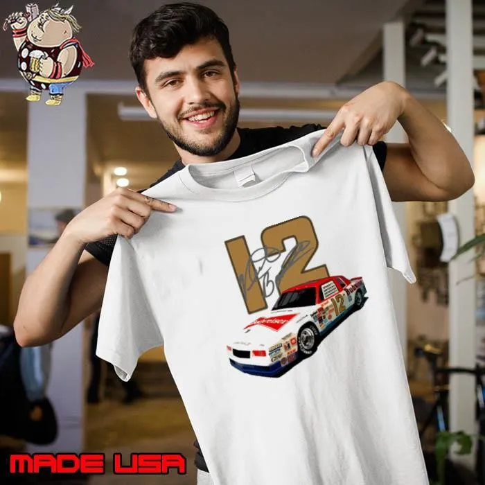 Neil Bonnett 1984 American NASCAR driver signature Unisex