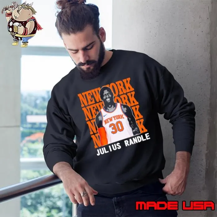 New York Knicks Julius Randle 30 American professional basketball Sweatshirt