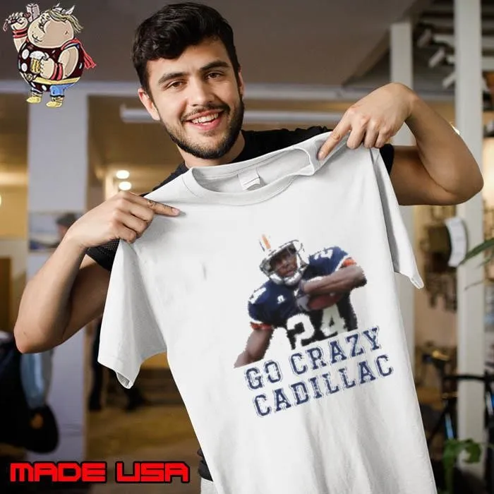 Nice #24 Go Crazy Cadillac Auburn Tigers Unisex