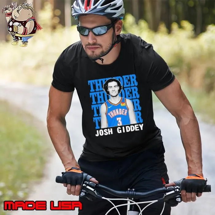 Oklahoma City Thunder Josh Giddey 3 Australian professional basketball Unisex