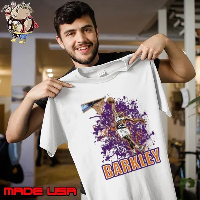 Premium Phoenix Suns Colorful Art Charles Barkley Unisex