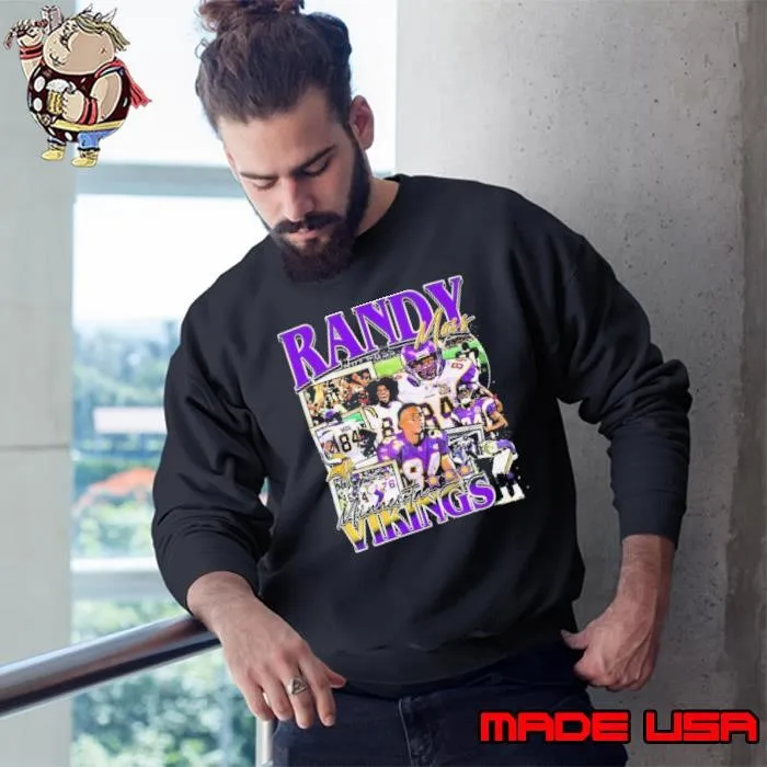 Randy Moss American former football wide receiver Vintage Bootleg Sweatshirt