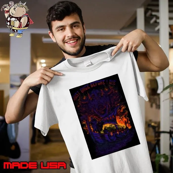 The Legend Ship Minnesota Vikings Just Once Before I Die Fiery Scene shirt