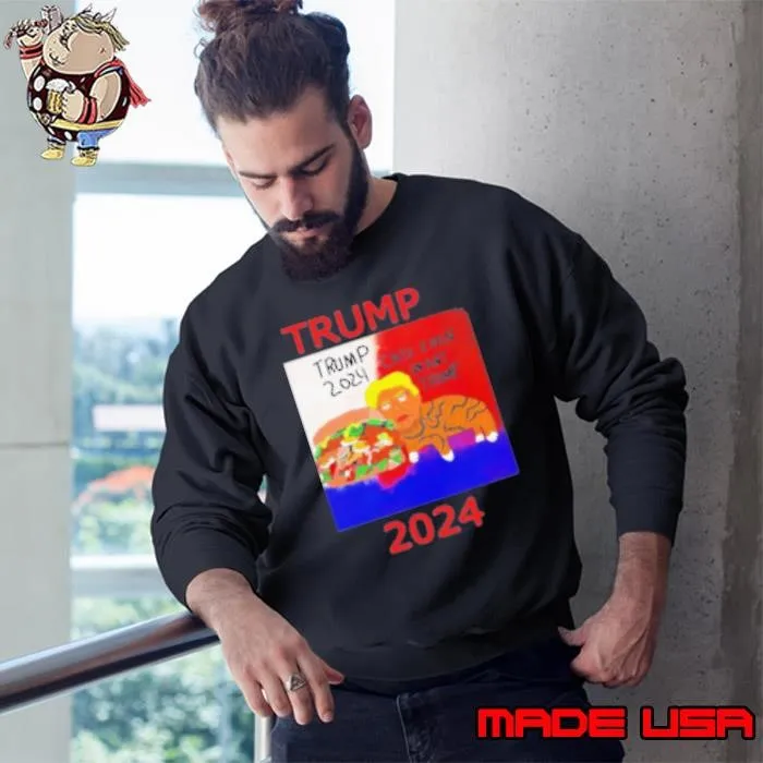 Trump 2024 Cats Even Want Trump Meme Trump Cat Sweatshirt