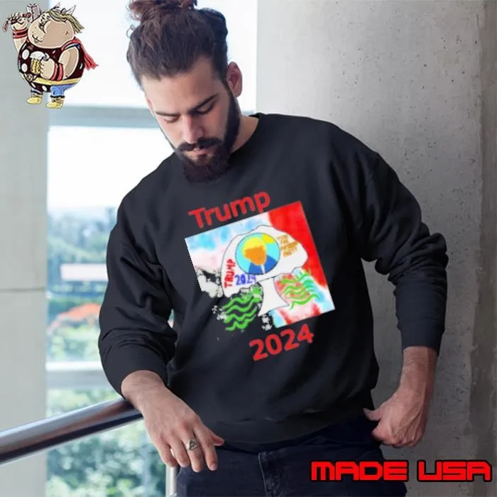 Trump 2024 Time For Mushroom Party Sweatshirt