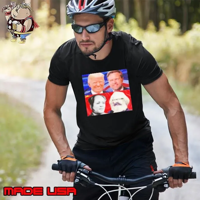 Trump Vance Vs Mao Zedong Kamala Karl Marx Unisex