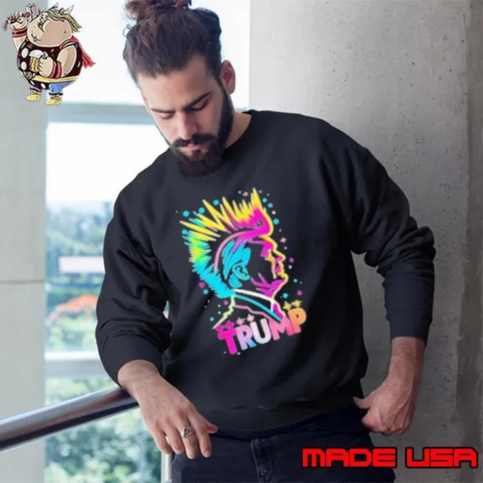 Trumpunk 90S Style Funny Donald Trump Sweatshirt