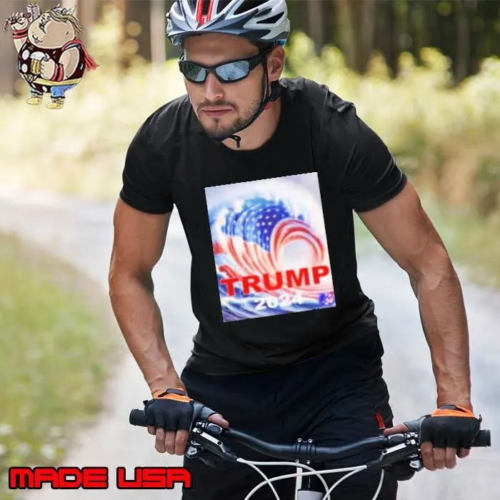 USA Flag Wave Trump 2024 Coming Unisex