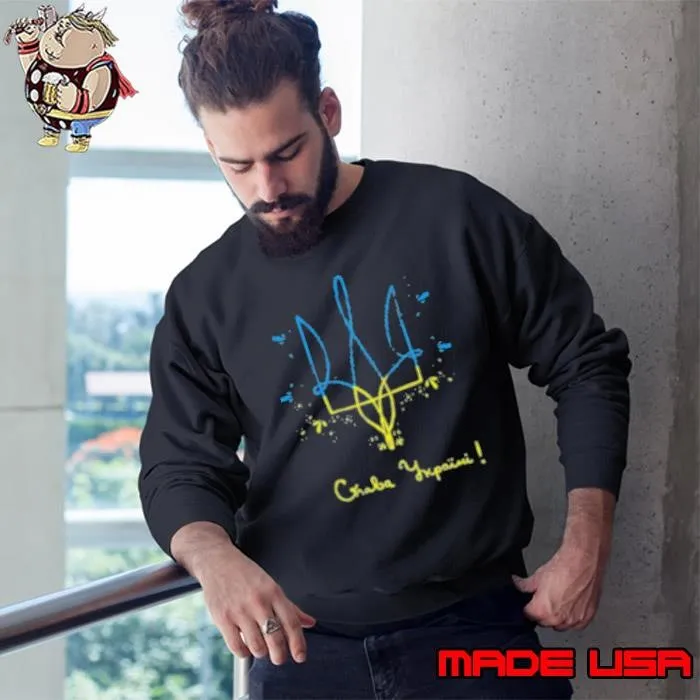 Ukraine Trident Glory To Ukraine Support Ukrainian Shirt