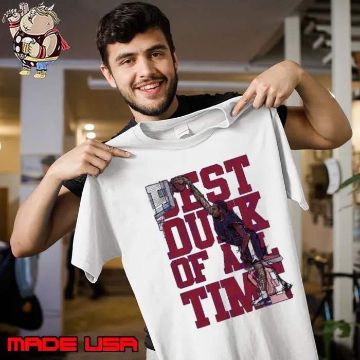 Vince Carter American former professional Toronto USA Best Dunk Of All Time Unisex
