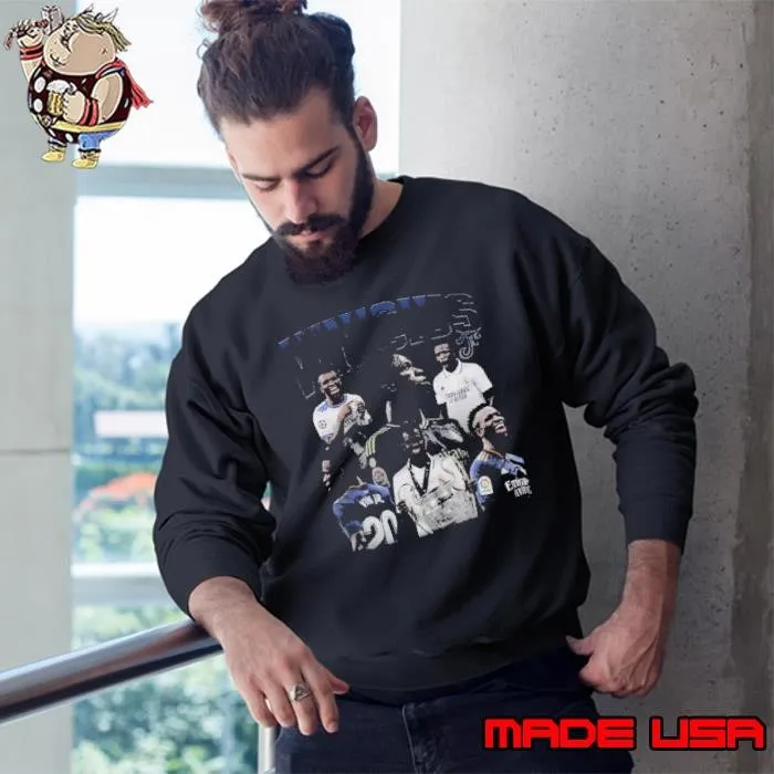 Vinicius Junior Brazilian professional footballer Vintage Sweatshirt