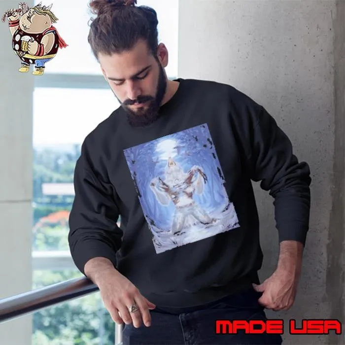 Wolf Ripping Meme Sweatshirt