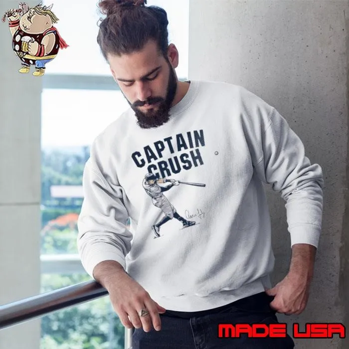 Aaron Judge Captain Crush American professional baseball outfielder Sweatshirt