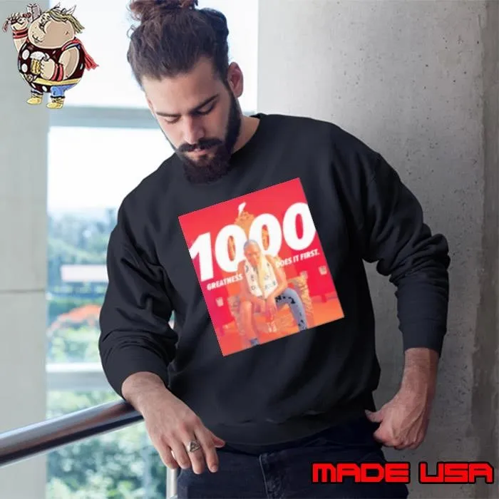 A'ja Wilson 1000 greatness does it first Sweatshirt