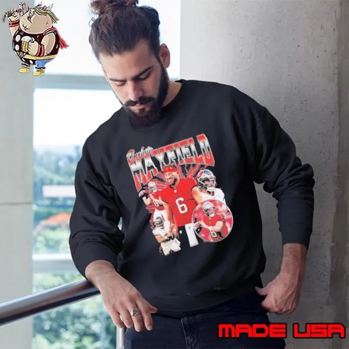 Baker Mayfield American football quarterback Vintage Bootleg Sweatshirt