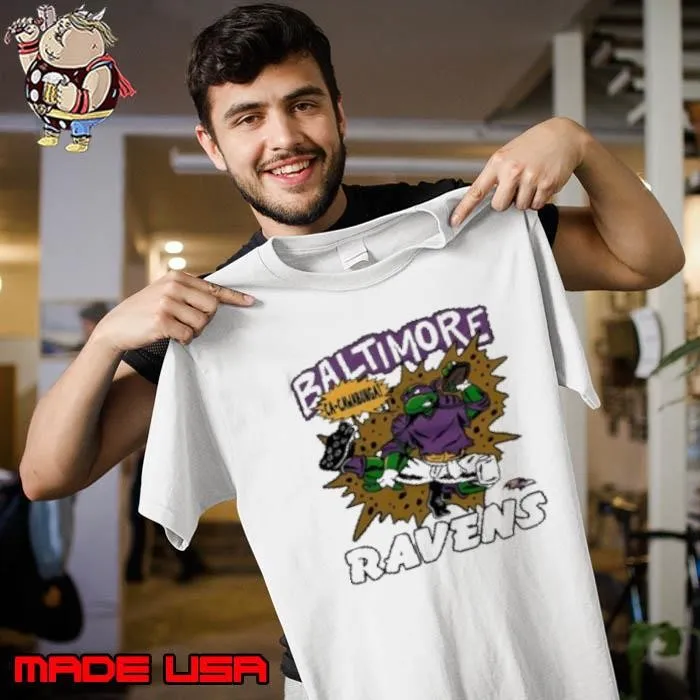 Baltimore Ravens Ninja Turtles Donatello Unisex