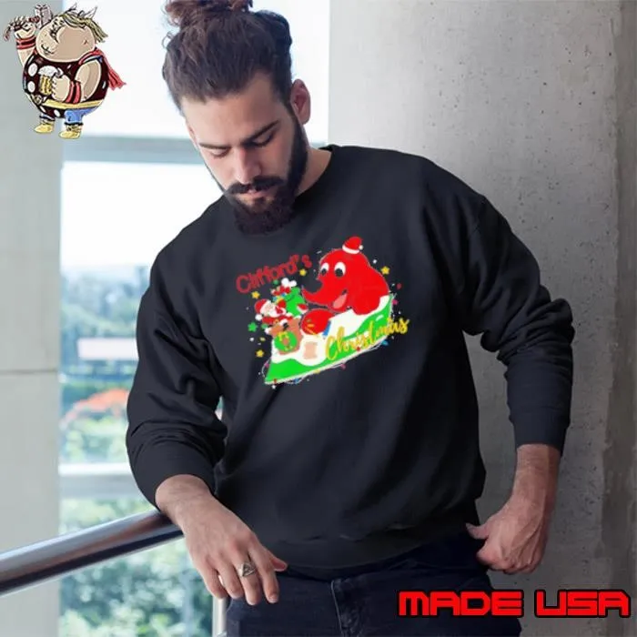 Clifford's Christmas Teacher Sweatshirt