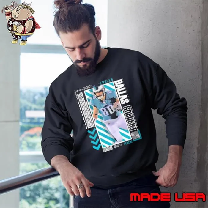 Dallas Goedert American professional football tight end Paper Poster Version 10 Sweatshirt