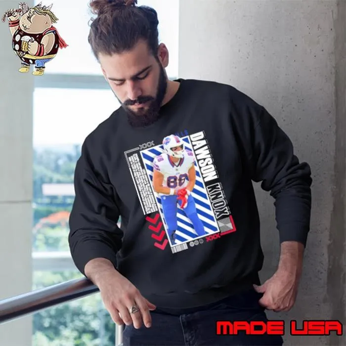 Dawson Knox American professional football tight end Paper Poster Version 10 Sweatshirt