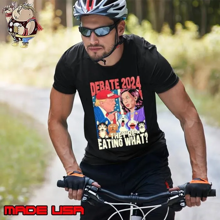 Debate 2024 they're eating what trump and harris pets vintage Unisex
