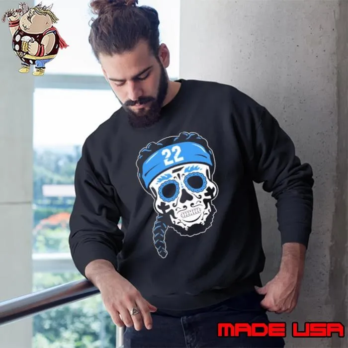 Derrick Henry Sugar Skull American professional football running back Sweatshirt