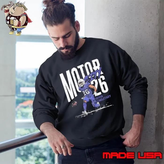 Devin Singletary Buffalo Motor City American professional football running back Sweatshirt