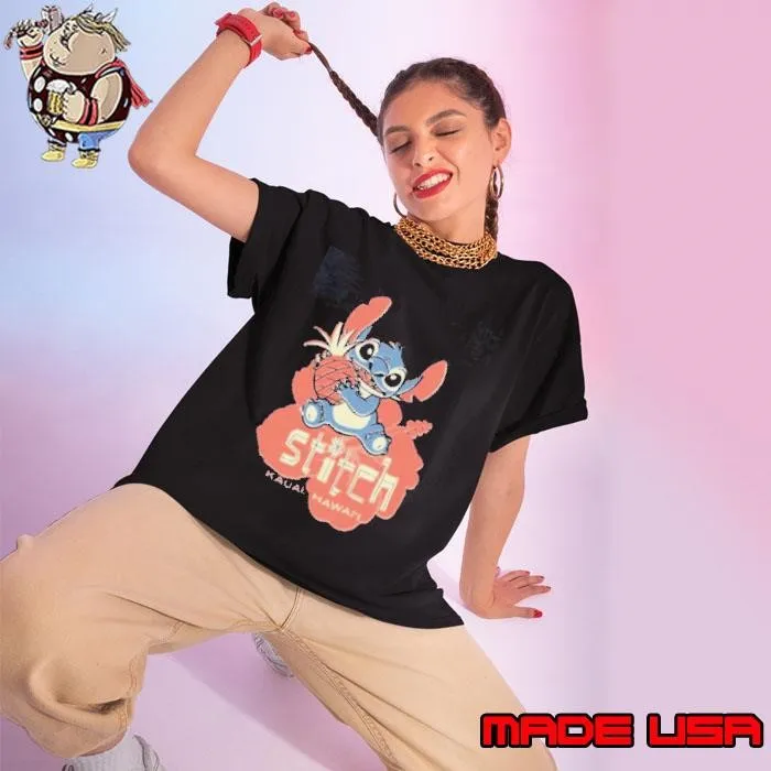 Disney Lilo & Stitch With Pineapple Shirt