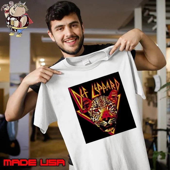 Dl Original 983 Retro Album Art Def Leppard Unisex