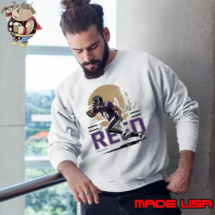 Ed Reed American former professional football Baltimore Skyline Sweatshirt