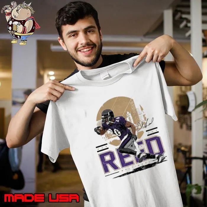 Ed Reed American former professional football Baltimore Skyline Unisex