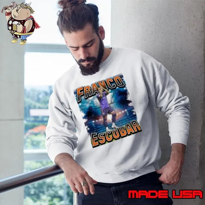 Franco Escobar Argentine professional footballer ight-back Sweatshirt