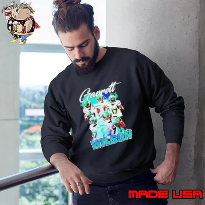 Garrett Wilson vintage retro design shirt