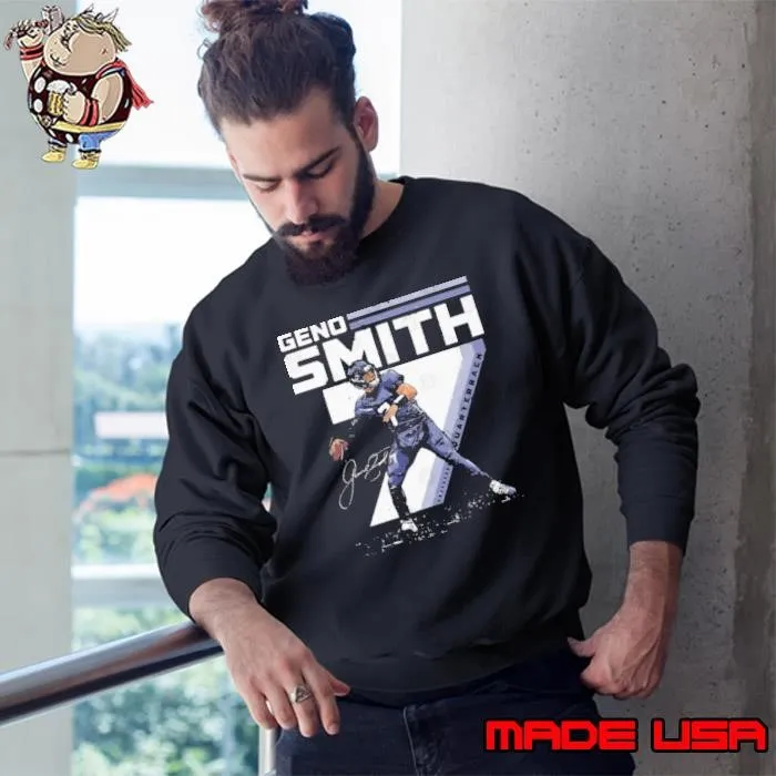 Geno Smith American professional football quarterback Seattle Fade Sweatshirt