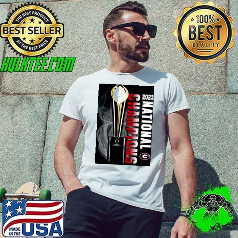 Georgia Bulldogs College Football Playoff 2023 National Champions Trophy Unisex