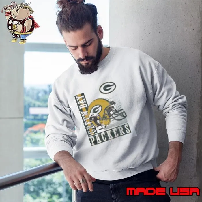 Green Bay Packers Helmet Dash Sweatshirt