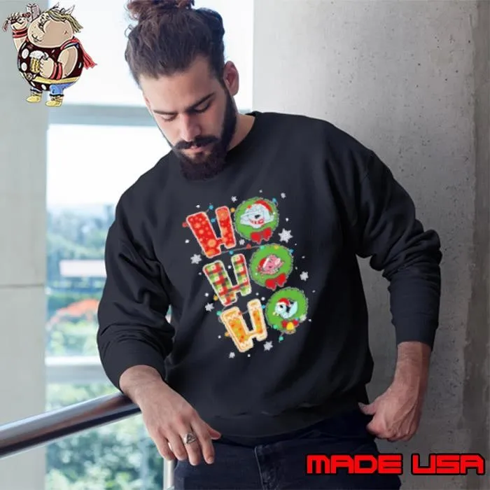 Ho Ho Ho Happy Christmas Teacher Sweatshirt