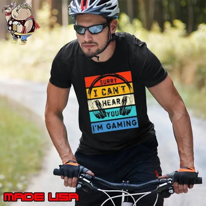 I Can't Hear You I'm Gaming Headphone Vintage Unisex