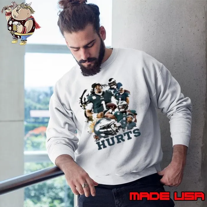 Jalen Hurt Cool Vintage Eagles Sweatshirt