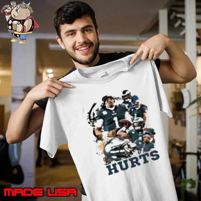 Jalen Hurt Cool Vintage Eagles Unisex