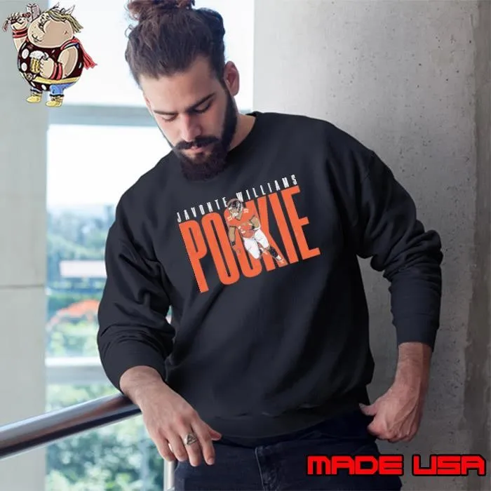 Javonte Williams Pookie American football running back Sweatshirt