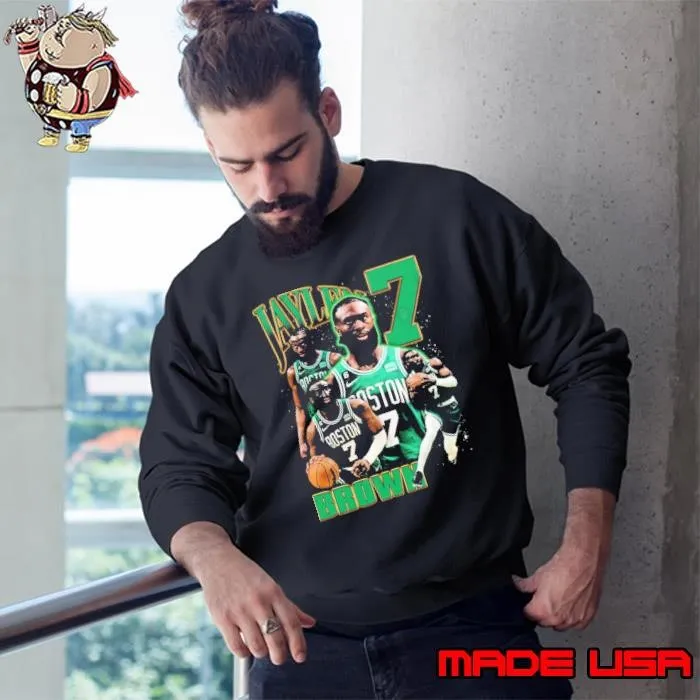 Jaylen Brown American professional basketball Vintage Bootleg T-Shirt